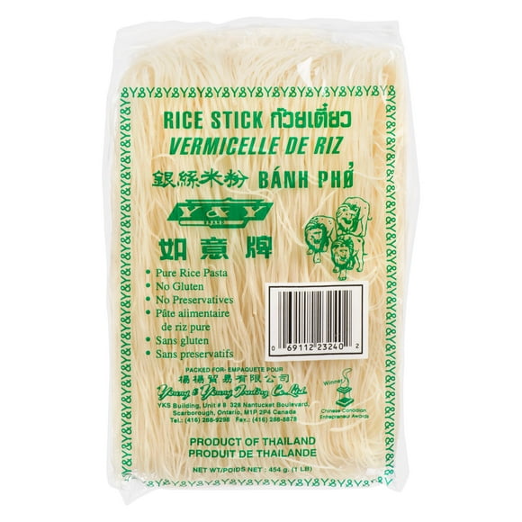 Vermicelle de riz de Y&Y 454 g