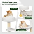 thumbnail image 4 of Árbol para Gatos Meecal Nube Lindo de 43 Pulgadas para Gatitos y Gatos Pequeños, 4 of 8