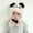 White, variant on Sunvit-Panties Warm Plush White Panda 2-in-1 Hat with Scarf for Unisex Kids Kidss 1-6 Years, Nylon Spandex Winter Cold Weather Accessory with Ear Flaps,Size 1 T