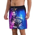 thumbnail image 2 of Men's Roma-n Wres-Tler Reig-n Swim Trunks Quick Dry Bathing Suits Holiday Beach Short Casual Board Shorts, 2 of 8