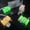 Assorted Glow, variant on CordBrick Glowing Silicone + Steel Weighted Cable Holder for Nighstand, Cord Wrap for Travel, Unique iPhone Accessory. Small Graduation Gift for High Schoolers. Gadget for Teens. Green Glow