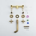 thumbnail image 3 of Bathroom Faucet Wall Mounted Bathroom Sink Faucet-Archaize, 3 of 8