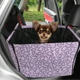 thumbnail image 3 of Unique Bargains 57 x 57 x 33cm Universal Car Dog Back Seat Cover Pet Waterproof Non Slip Protector Replacement Coffee Color, 3 of 8