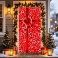 thumbnail image 5 of Talqzovs Door Curtains , 36X79 Inch Christmas Door Covers for Front Door Door Banner Cover for Holiday Festival Party Decoration, 5 of 6