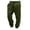 Army Green, variant on Waffle Knit Men Joggers Grid Pattern Cargo Sweatpants With Pocket S-3XL