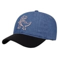 thumbnail image 3 of CYRBOKO Cotton, Adjustable Cotton Outdoor Breathable Baseball Caps for Kids Dark Blue Size 2-6 T, 3 of 6
