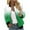 A-Green, variant on Gradient Jacket for Women Zip Up Lightweight Long Sleeve Jackets Casual Loose Coat Outwear with Pockets A-Red XXL