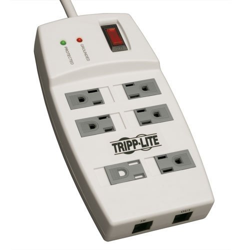 Tripp Lite 6 Outlet Surge Protector Power Strip 6ft Cord 1080