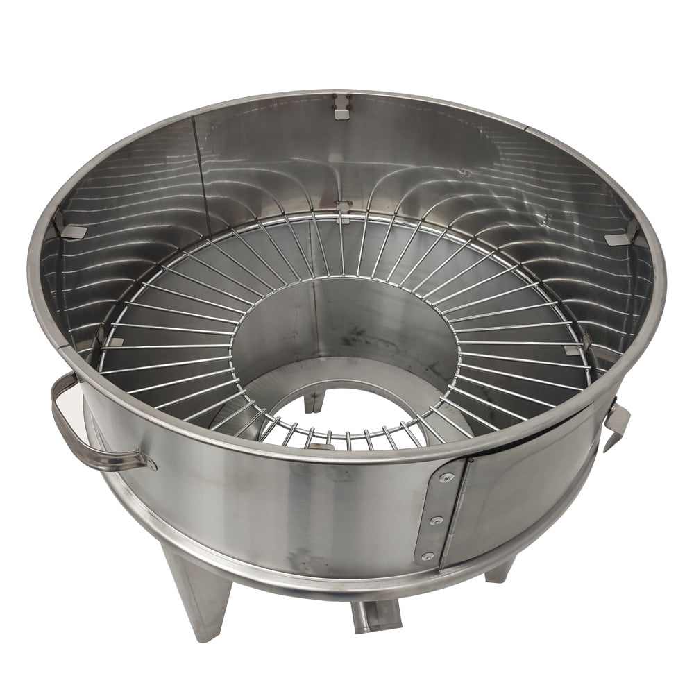 INTSUPERMAI Charcoal Peking Duck Roaster Oven 3 Tier BBQ Grill Oven Stainless Steel
