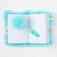 thumbnail image 2 of Claire's Diary With Lock For Girls | Plush Mini Kitty- Kids Journal Gift Notebook – 3x5 Inches Blue, 2 of 2