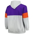 thumbnail image 3 of Men's Fanatics Purple/Orange Phoenix Suns Big & Tall Pullover Hoodie, 3 of 3