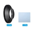 thumbnail image 3 of Uxcell 39mm Lens Hood, Wide Angle Matte Surface Anti-reflective Inside Hood, Black, 3 of 7