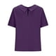 thumbnail image 5 of Vestidos Casuales Para Mujer, Blusas De Mujer De Moda Camisa de lino lisa de verano para mujer, con cuello de muñeca y solapa suelta, bonita, 5 of 5