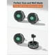 thumbnail image 3 of Pendiente PROSTEEL Plata Esterlina Runas Vikingas Circonita Cúbica Hip Pop Punk Negro, 3 of 6