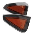 thumbnail image 4 of 2 Pcs Front Turn Signal Light Cover 4806218AD Side Marker Lamp Cover Replacement for Dodge Charger LX SRT8 2006?2010 Yellow, 4 of 5