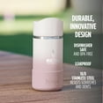 thumbnail image 5 of Ninja Sip Perfect 12oz Travel Mug, Stainless Steel, Leak Proof, Metal Insulated Tumbler, Rose Quartz, 5 of 7