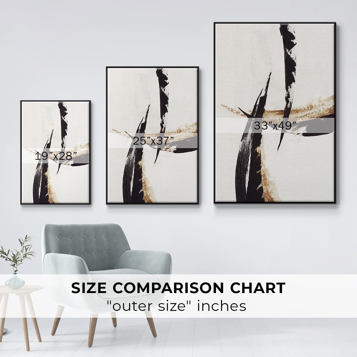 High Style II Framed Premium Gallery Wrapped Canvas - Ready to Hang