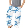 thumbnail image 1 of Pantalones largos para hombre, bombachos de moda, pantalones estampados elásticos sueltos para playa Athleisure Odeerbi ODB-2, 1 of 3