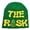 Green, variant on AJGRHE Unisex Winter Warm Knitted Ear Cap Hop Streetwear Embroidered Letter Pattern Hat Green One Size