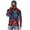 10-Multicolor, variant on Sun Protection Clothing UV Protection American Flag Unisex with Face Cover Hooded Long Sleeve American Themed Jacket for Outdoor Driving Traveling Hiking Fishing M