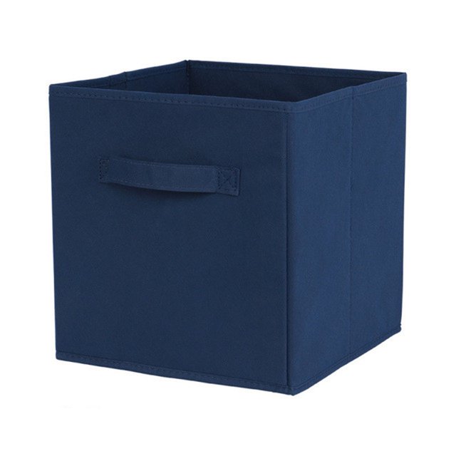 Cubo de tela no tejida, contenedor de almacenamiento, caja de almacenamiento plegable, suministros para el hogar, organizador de almacenamiento de juguetes para niños, organización del cajón del gabi