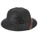 thumbnail image 1 of Sombrero de casco de paja Jungle Explorer para adultos (negro), 1 of 8