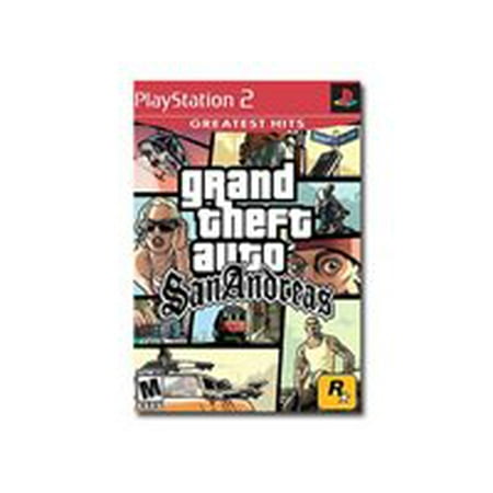 Grand Theft Auto San Andreas - Greatest Hits - PlayStation