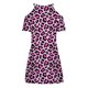 thumbnail image 5 of Vestido corto de punto con cuello en V y manga corta floral para vacaciones de verano para mujer Pompotops  ghjkhdj15284, 5 of 5
