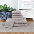 thumbnail image 7 of Royal Essential Premium Egyptian Cotton 8-Piece Towel Set, Grey, 7 of 7