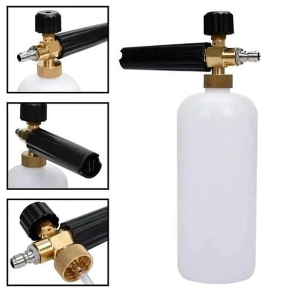 guiqitrade 4000 Psi High-Pressure Car Wash Foam Cannon Spray Bottle with 1/4 Inch Quick Connect 1*bottle