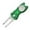 Green, variant on All Metal Foldable Divot Tool with Integrated Marker for Course and