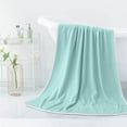 thumbnail image 5 of Btomtd Large Bath Towels Super Absorbent and Quick Dry Gym Towel Compact for Travel Lightweight and Soft Bath Towel - 55.11'x27.55', Green, 5 of 5