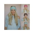thumbnail image 5 of Elastic Headbands Decorative Knitting Twist Solid Color Head Wraps for Women and Girls, 5 of 5
