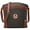 Coffee, variant on MKP Large Crossbody Bags for Women Monogram Triple Zip Pocket Cross Body Purses and Handbags