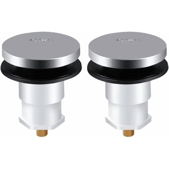 1068204 Pop Up Bathtub Drain Stopper, for Kohler Bathtub - 2 Pk