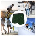 thumbnail image 4 of Fotbe Emerald Green Sparkling Calzoncillos Tipo Boxer con Bolsa de Soporte Total para Hombre, X-Temp Fresco, Transpirable y de Secado Rápido-Small, 4 of 5