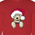 thumbnail image 4 of Inktastic Kiniart Christmas Goldendoodle Long Sleeve T-Shirt, 4 of 5