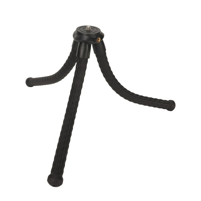 Mini Phone Tripod, 1/4 Inch Screw Universal Vertical And Horizontal Shooting Mini Flexible Tripod With Cold Shoe Mount For Projector For Selfie Vlog