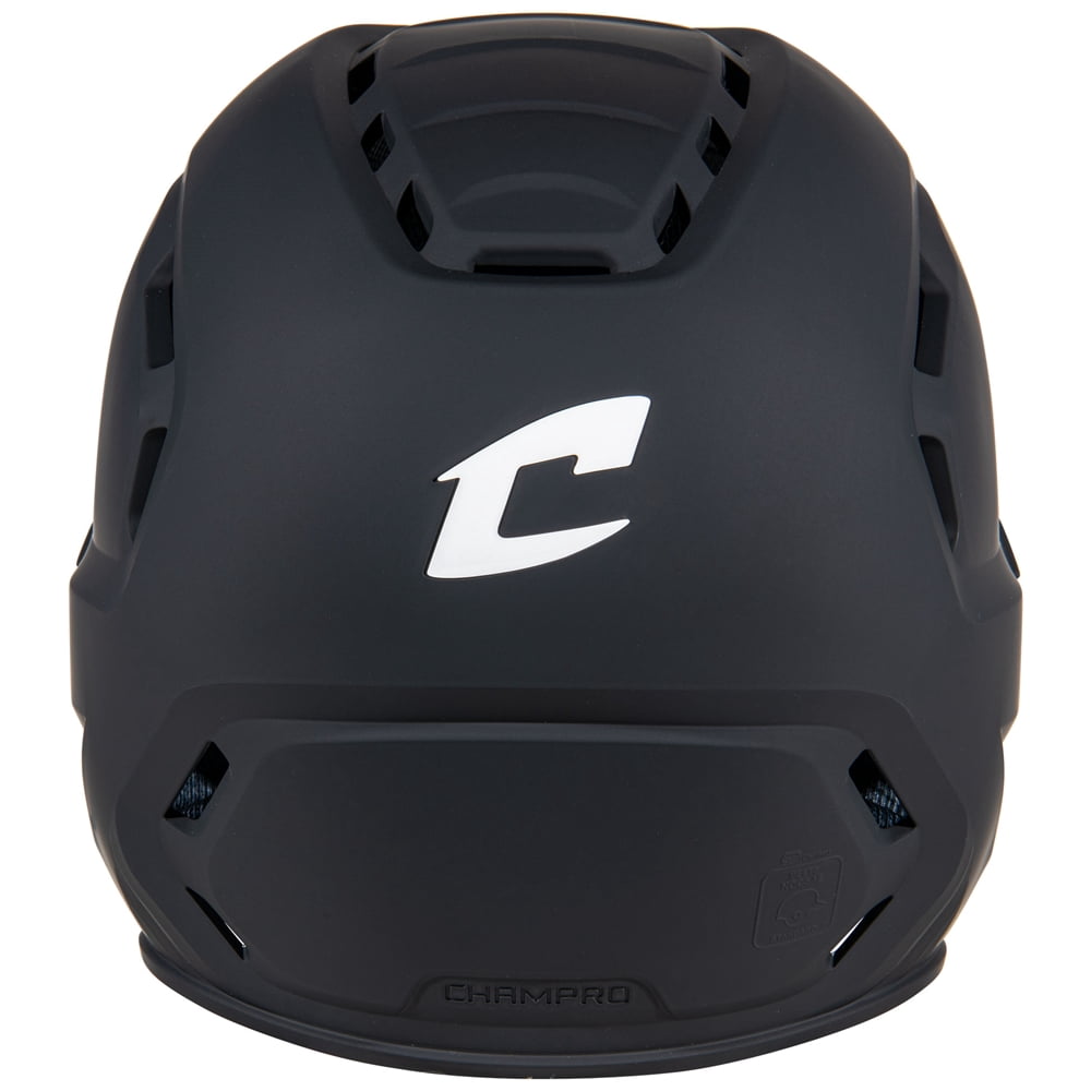 Champro HXE Matte Baseball Batting Helmet, Large, Black