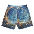 thumbnail image 7 of FORMRS Boys Swim Trunks Quick Dry Mesh Liner Boardshorts Sizes XS-XL, Crystal Moon, 7 of 7