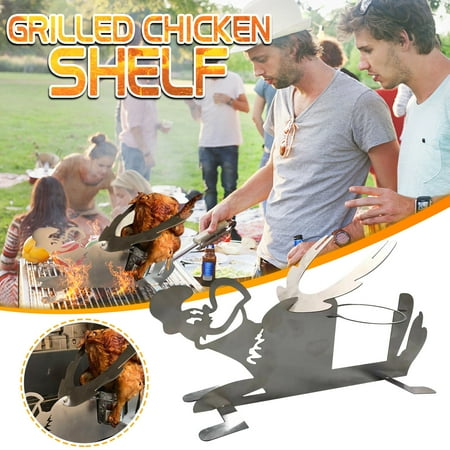 

Kitchen Utensils & Gadgets WMYBD Portable Metal Stainless Steel Indoor And Outdoor Chicken Grill