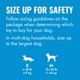 thumbnail image 4 of KONG® Puppy Puncture Resistant Ball with Hole, Blue, Small for Beginner Chewers, 4 of 9