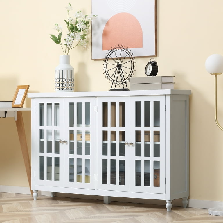 Homcom buffet online storage cabinet