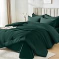 thumbnail image 5 of Dhole 7-Piece Bed in Bag - Full Size Comforter Sets, Pillowcases & Sheet Collection for Cozy Bedding Sets Green, 5 of 14