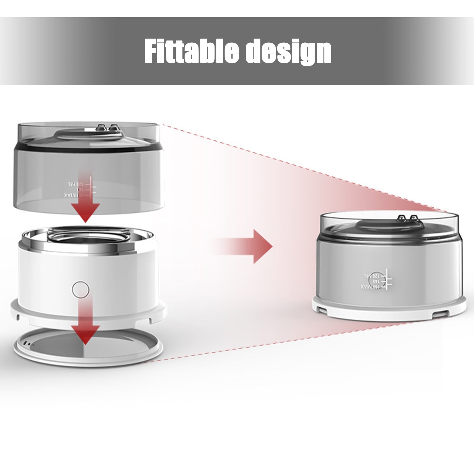 LWITHSZG Portable Black 2-in-1 Single-Cup Manual Drip Coffee