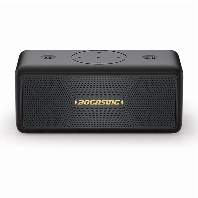 wonima11 Bluetooth Speakers, M5 Portable Wireless Speaker with 40W Loud Stereo Sound & Punchy Bass, 30H Playtime, IPX7 Waterproof, Bluetooth 5.3, EQ, TWS, TF-Card, AUX, USB, for Outdoor Home (Black)