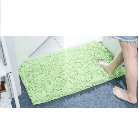Alfombra de Baño Antideslizante Suave y Cómoda Verde Malubero Malu1303