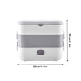 thumbnail image 3 of Agiferg Bento Electric Lunch Box Can Be In And Portable With Rice Artifact, 3 of 3
