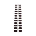 thumbnail image 1 of 1 Set Glue on Nails Medium Finger Decorative Length Files Stick Full Cover Wraps Art Decals Artificial Beauty Tool Manicure Kit Decorations 12, 1 of 6