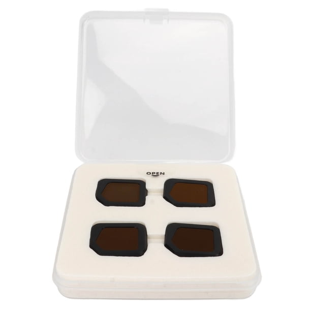 Filtros ND Filtro de lente impermeable Vidrio óptico ND8 ND16 ND32 ND64 4 piezas para 3 drones clásicos ANGGREK Otros